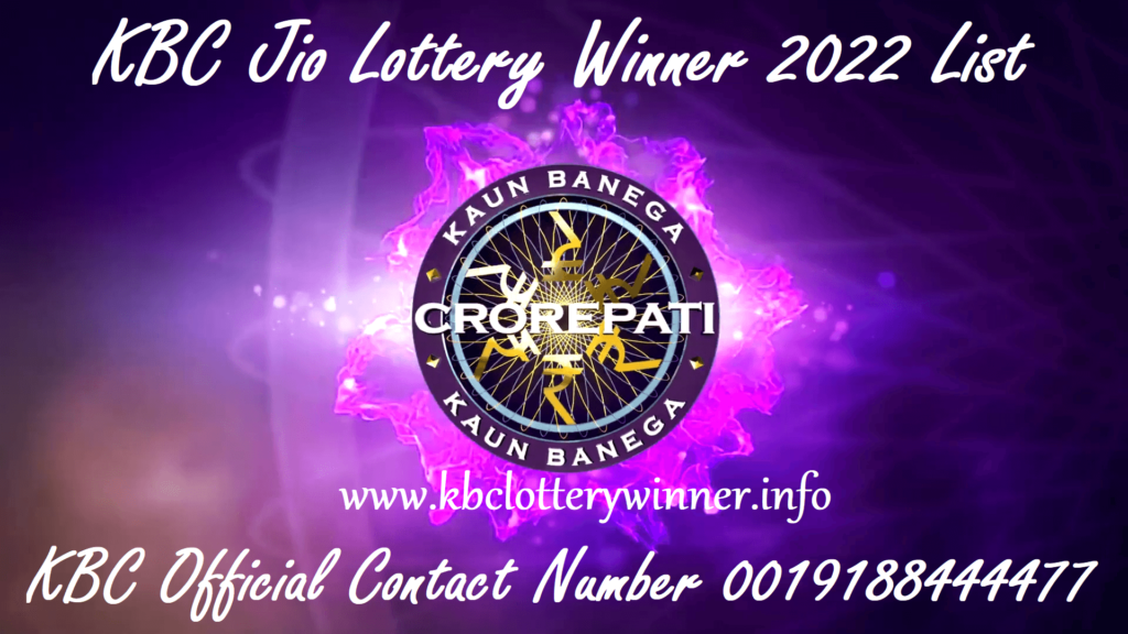kbc lottery winner 2022 list